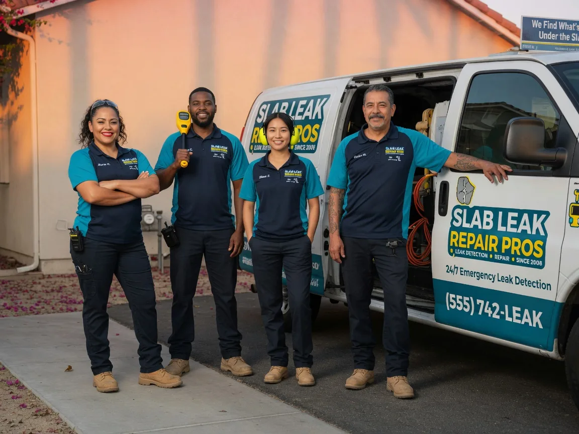 Slab Leak Repair company in Woodhull, IL